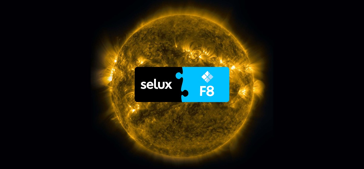 Kooperation von F8 mit Selux